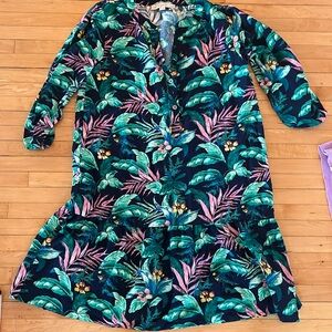 LOFT brightly colored dress XSP